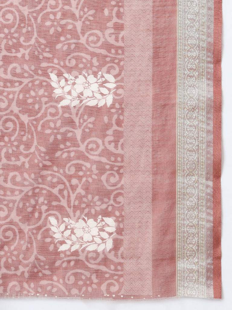 FALAK- LINEN SAREE Cotton Saree stylefables   