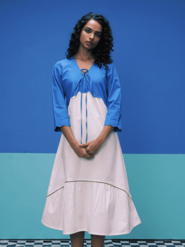 Fawn- Blue Dress Dress stylefables