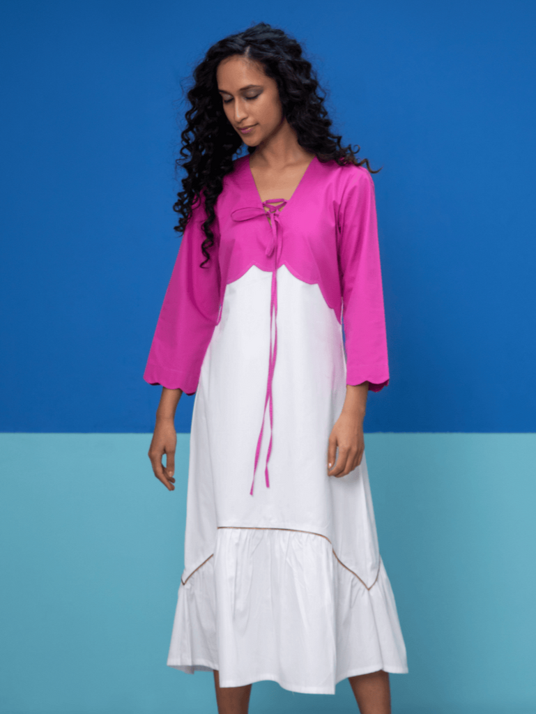 Fawn- Pink Dress Dress stylefables
