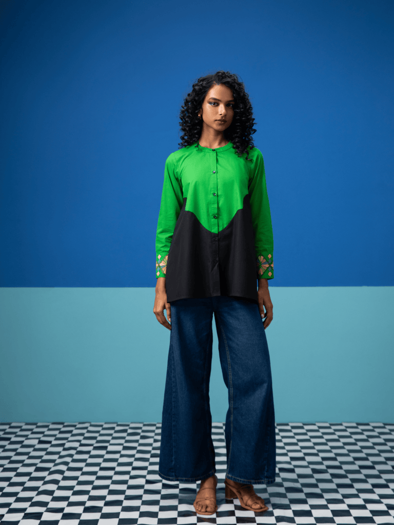 Sway- Green Shirt Shirts stylefables