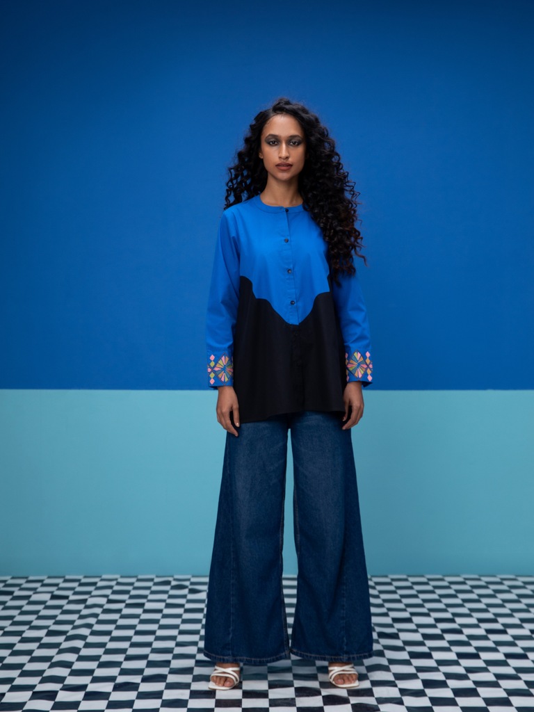 Sway- Blue Shirt Whimsical You stylefables