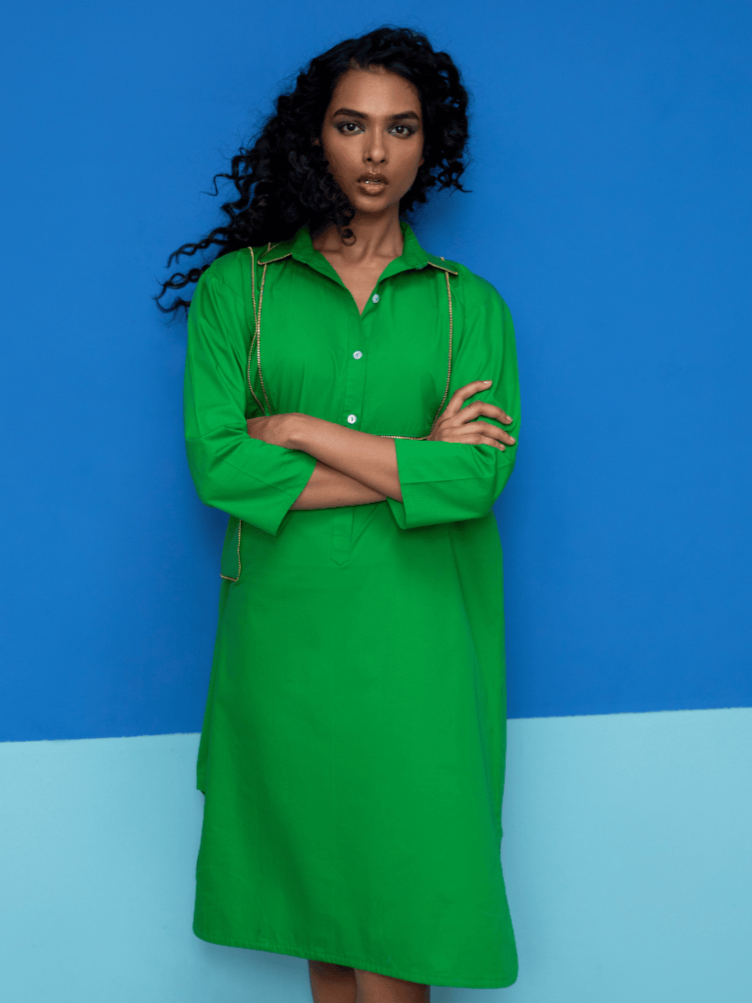 Eunoia- Green Dress Dress stylefables