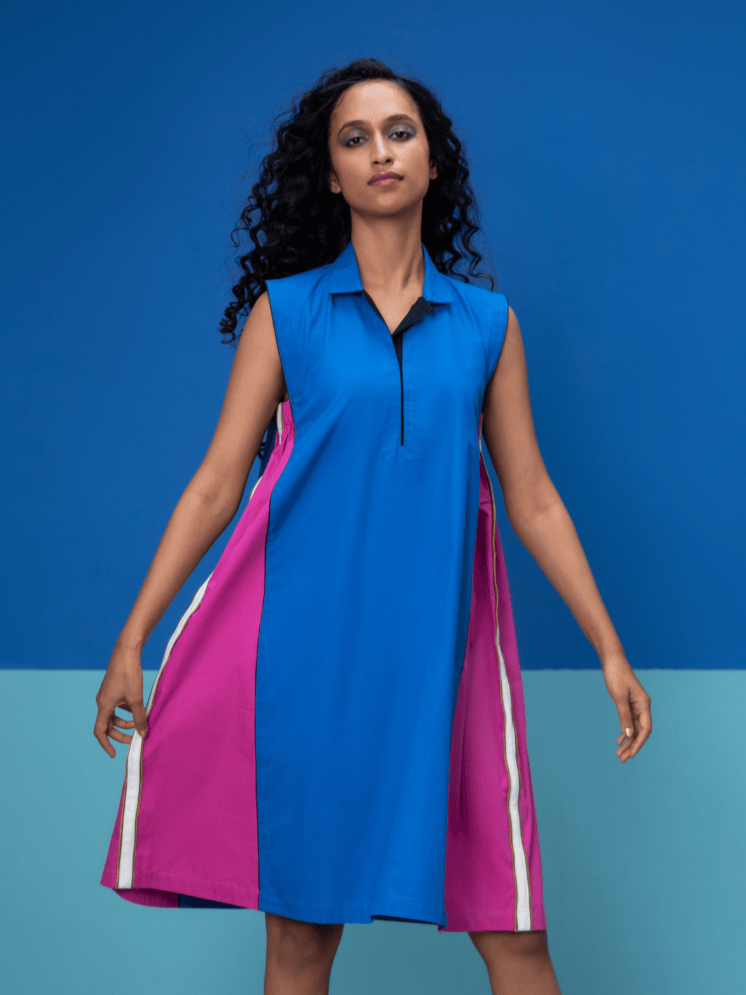 Horizon- Blue Dress Dress stylefables