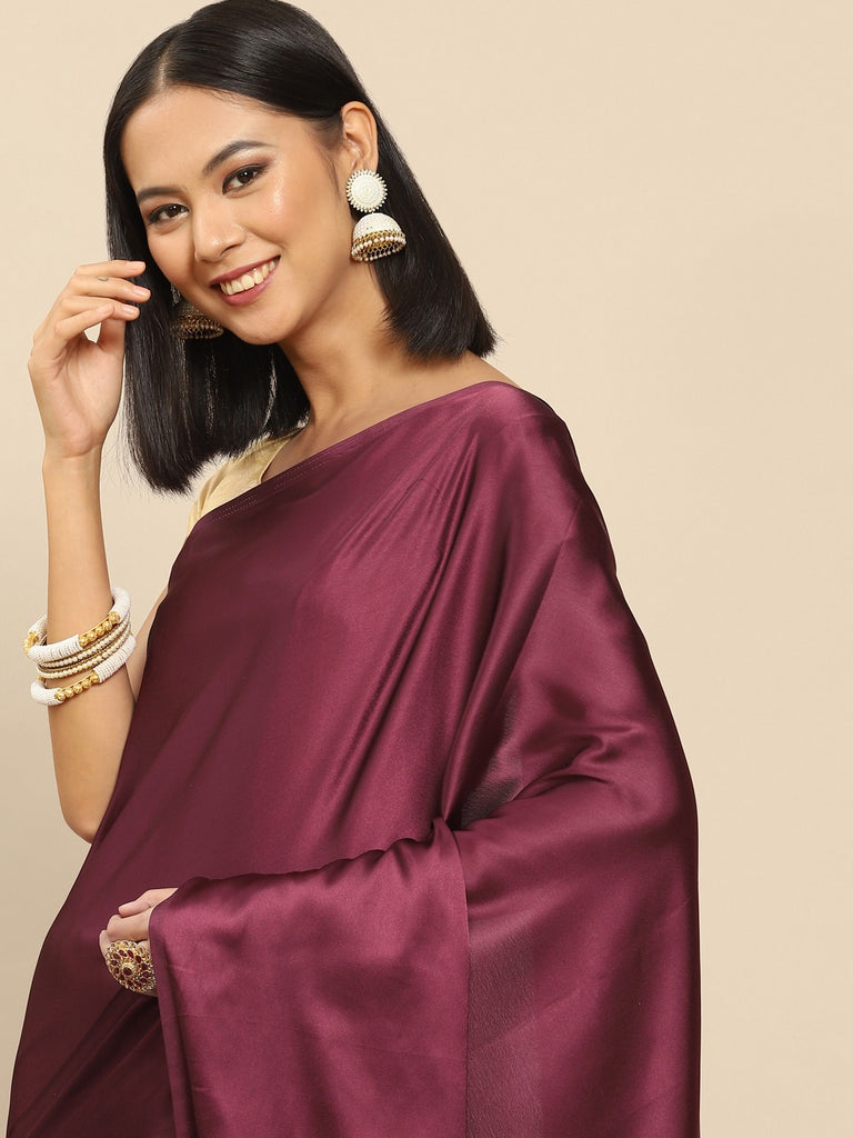 SATIN SAREES – efwbyfathimastore