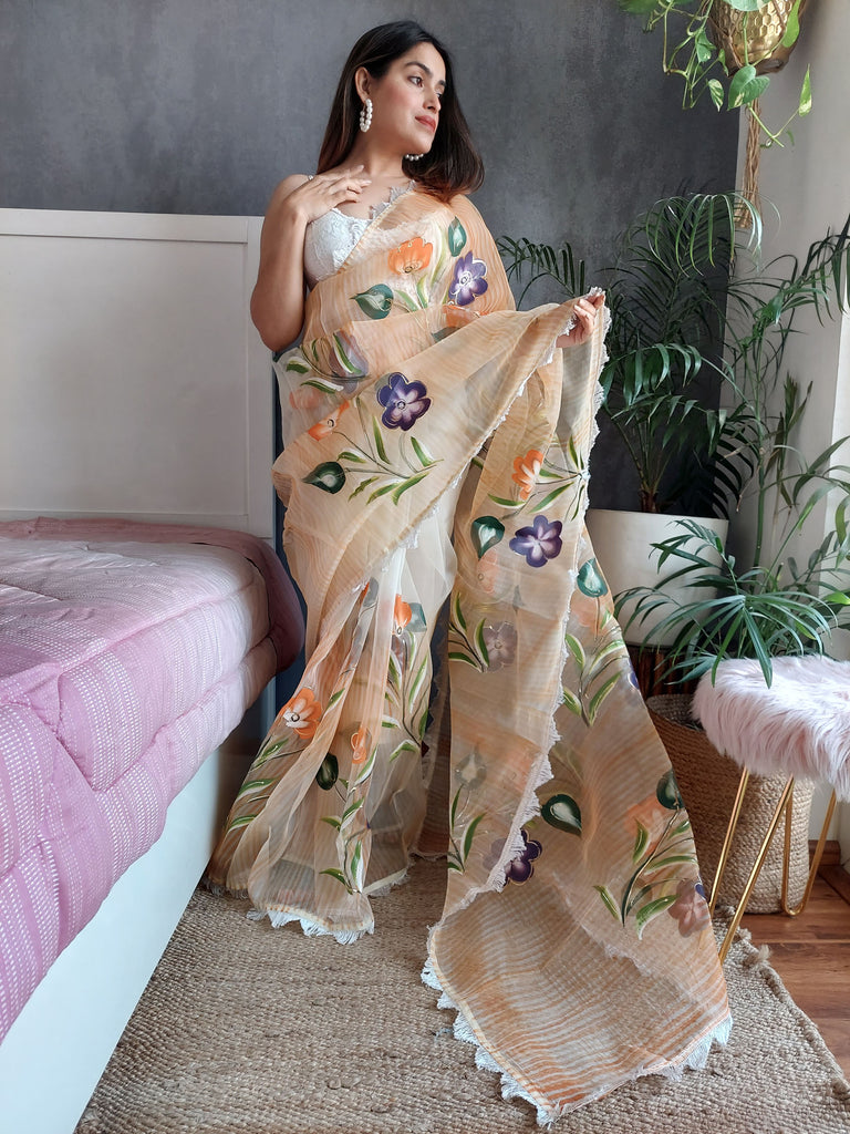 NRITYA Organza Saree stylefables   