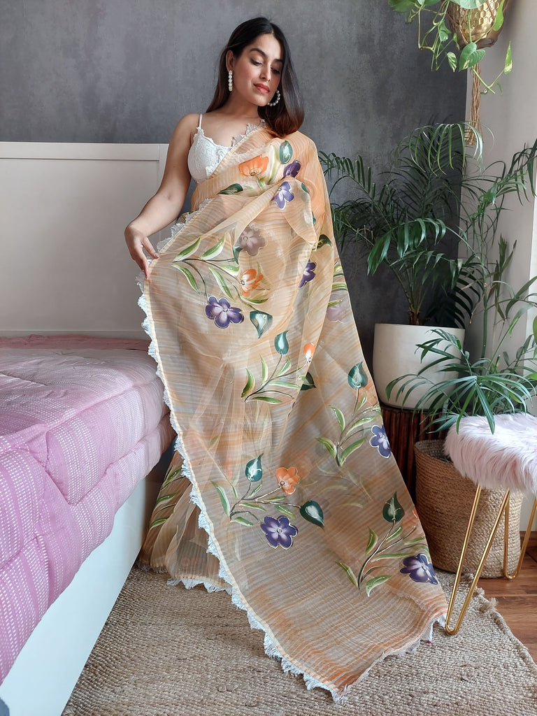 NRITYA Organza Saree stylefables   