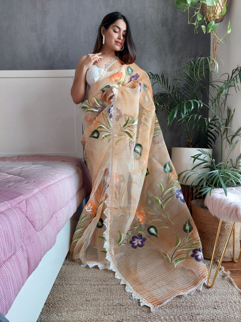 NRITYA Organza Saree stylefables   