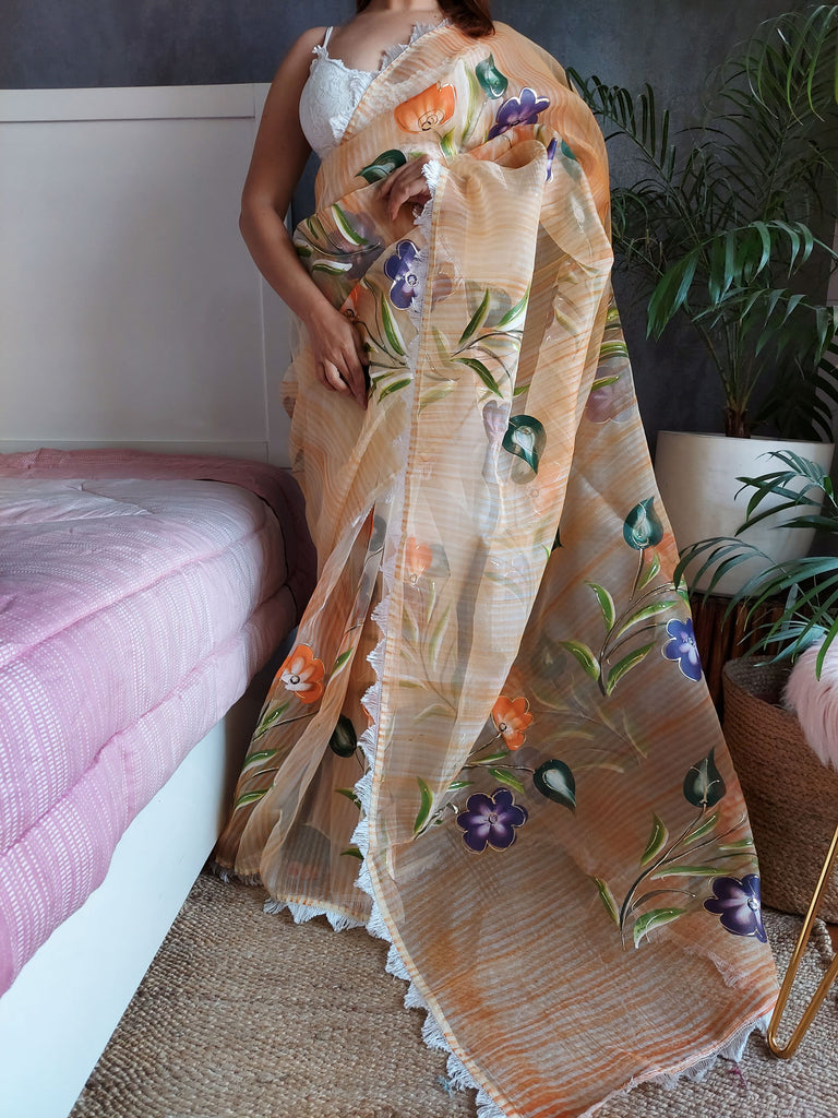 NRITYA Organza Saree stylefables   