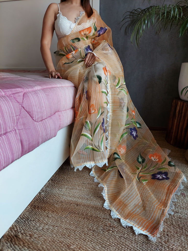 NRITYA Organza Saree stylefables   