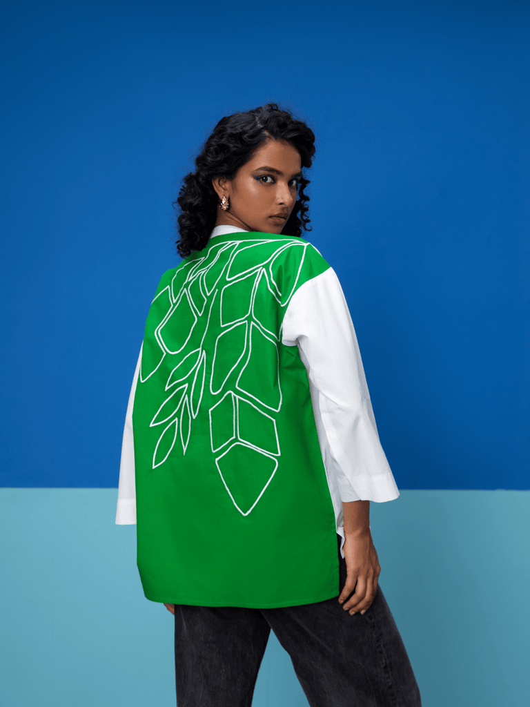 Frolic- Back Green Shirt Shirts stylefables