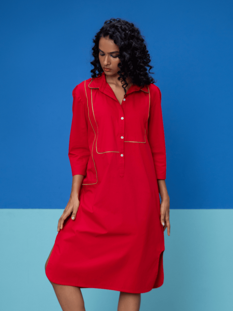 Eunoia- Red Dress Dress stylefables