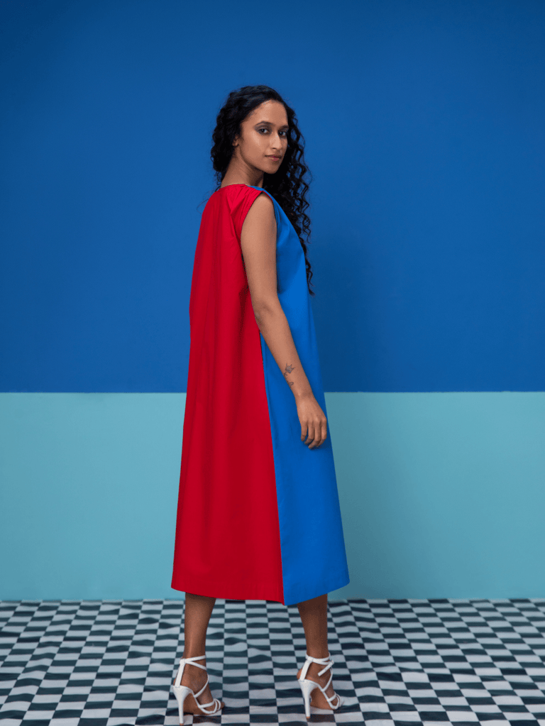 Thistle- Blue Dress Pop Edit stylefables