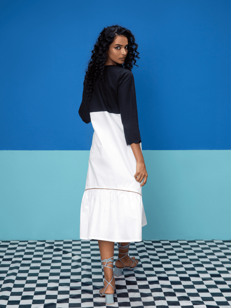 Fawn- Black Dress Dress stylefables
