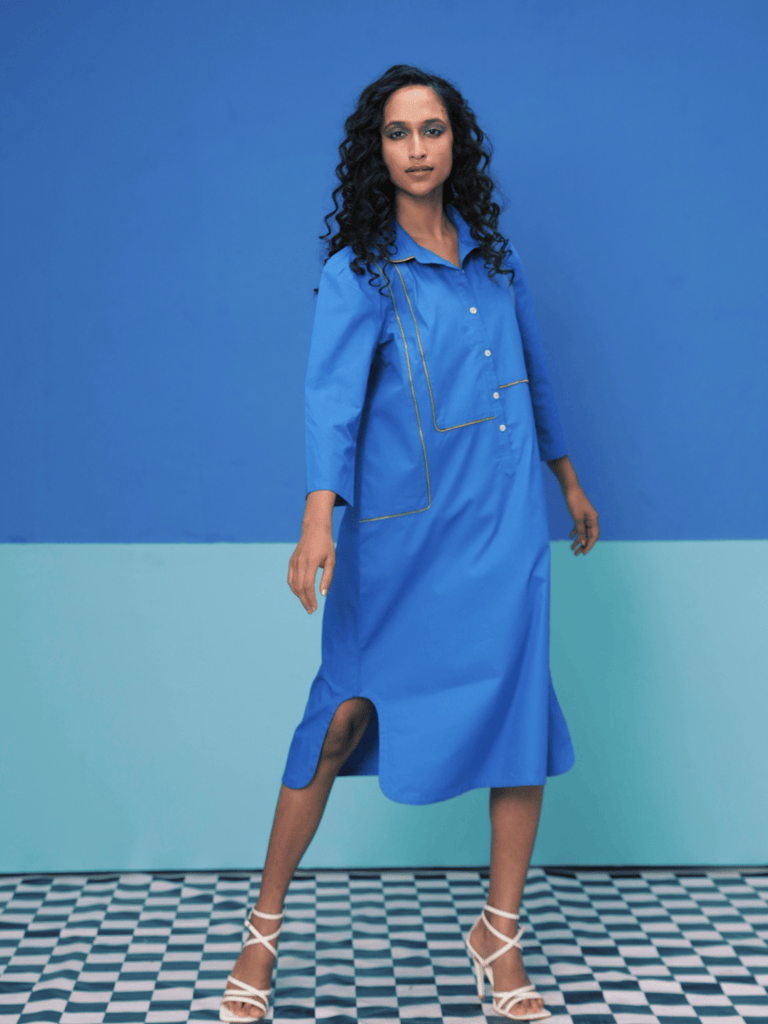 Eunoia- Blue Dress Dress stylefables
