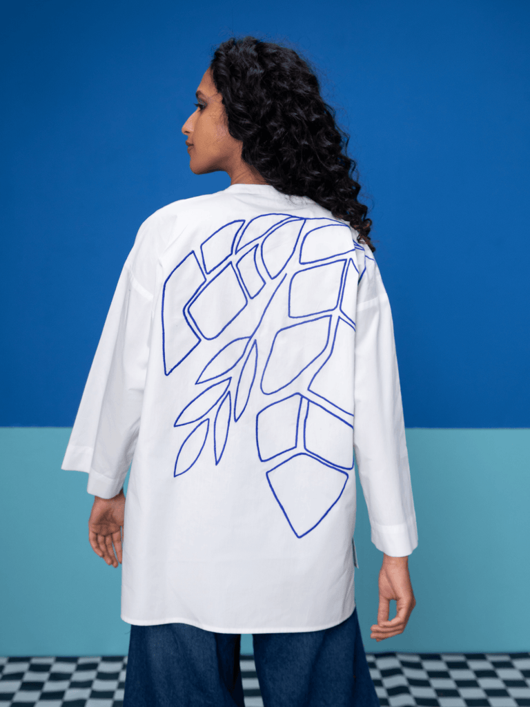 Frolic- Back White Shirt Shirts stylefables