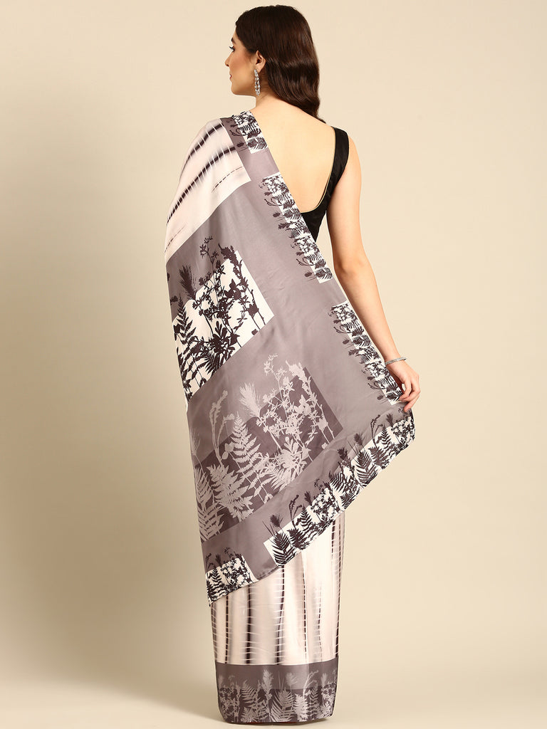 STRIPES SWAGGER Satin Saree stylefables   