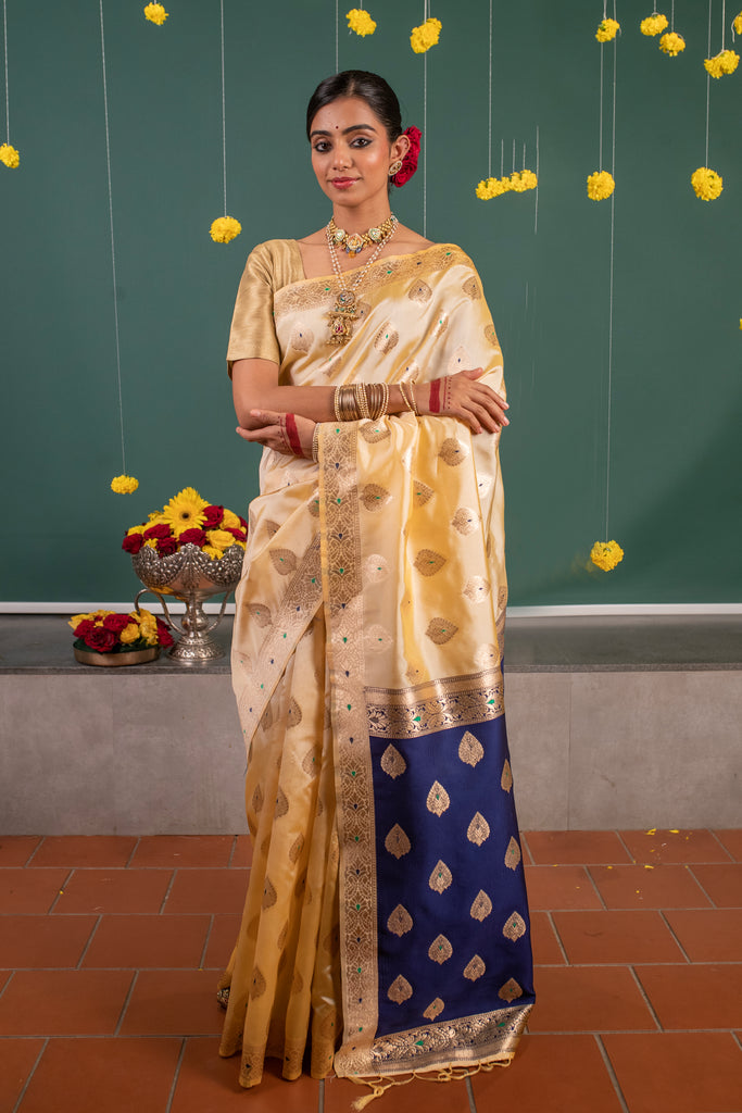 RUKMINI: Banarasi Silk Saree Silk Saree stylefables   