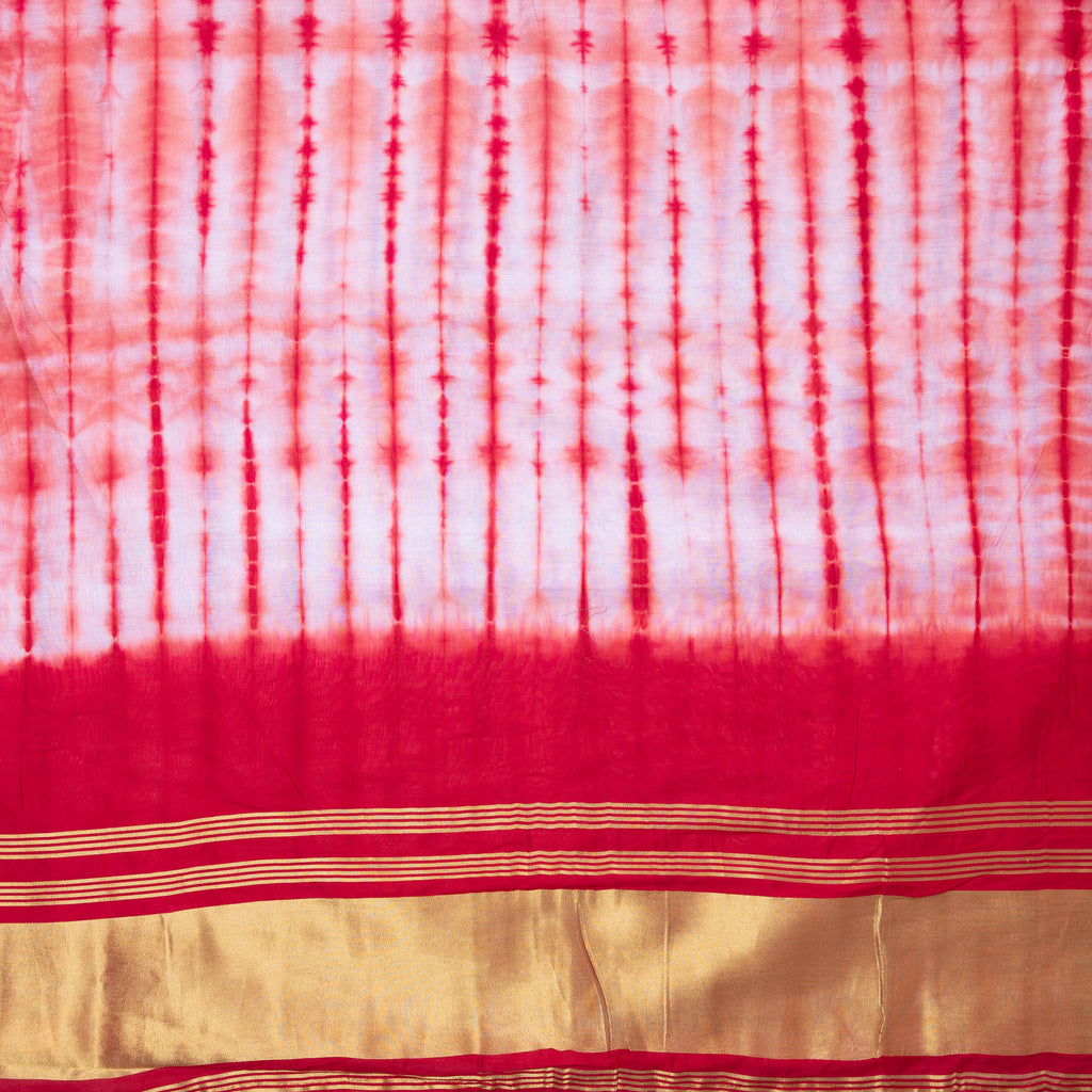 REGAL ROSE- RED COTTON SAREE Cotton Saree stylefables   