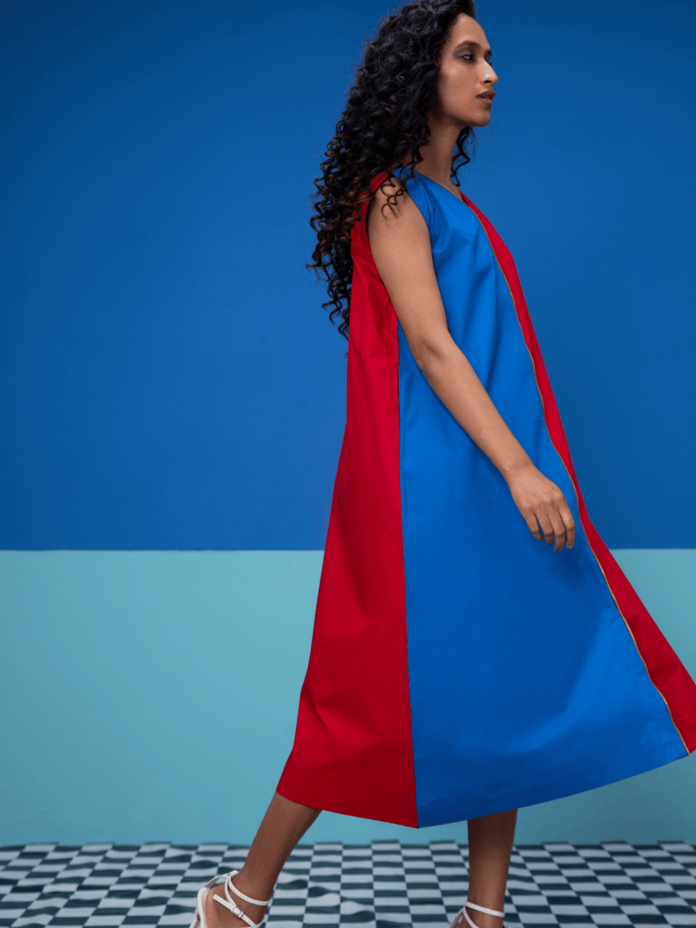 Thistle- Blue Dress Pop Edit stylefables