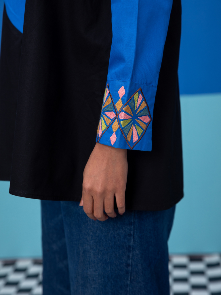 Sway- Blue Shirt Whimsical You stylefables