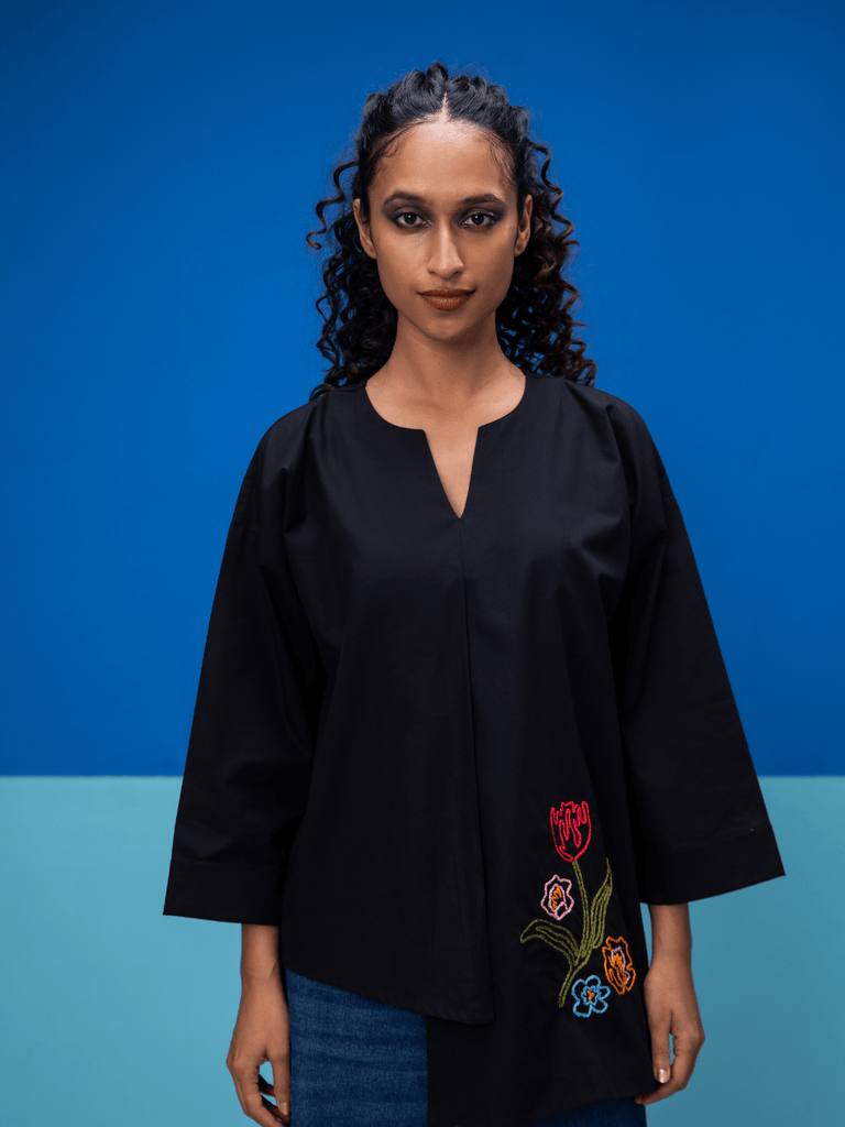 Whimsy- Black Shirt Shirts stylefables