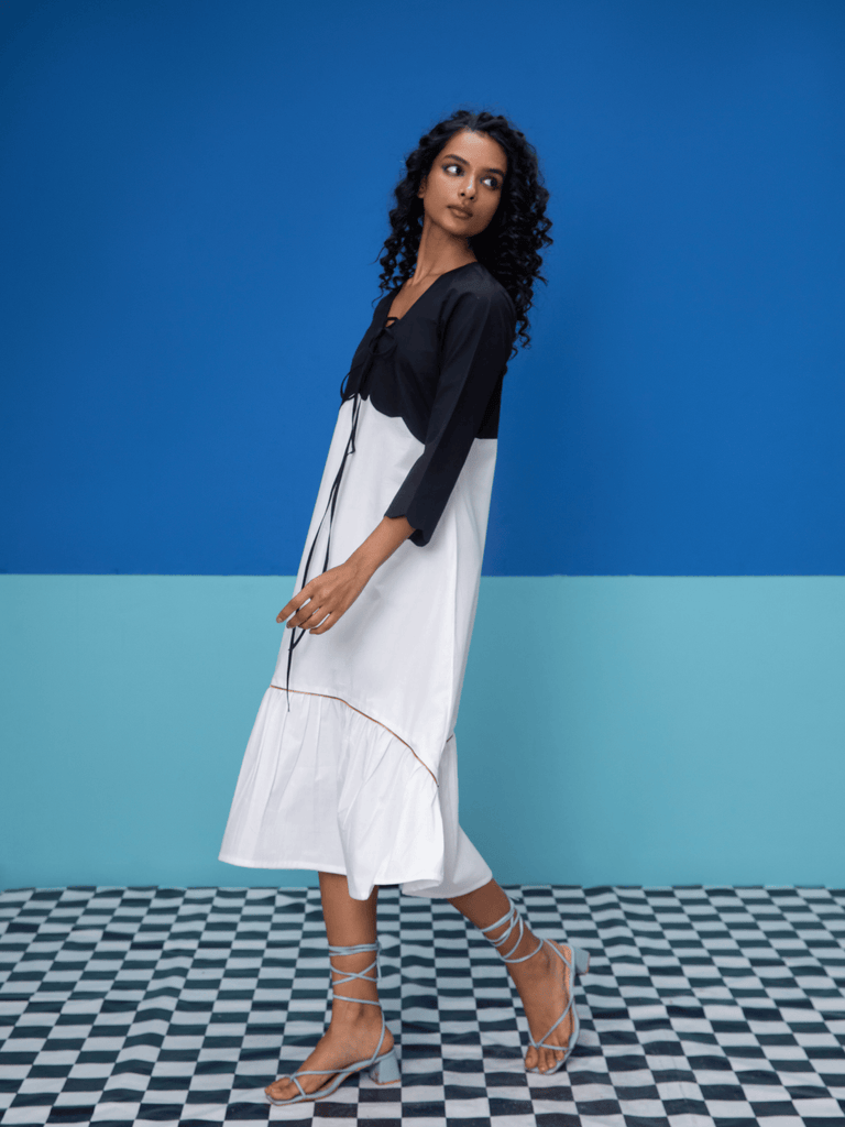 Fawn- Black Dress Dress stylefables
