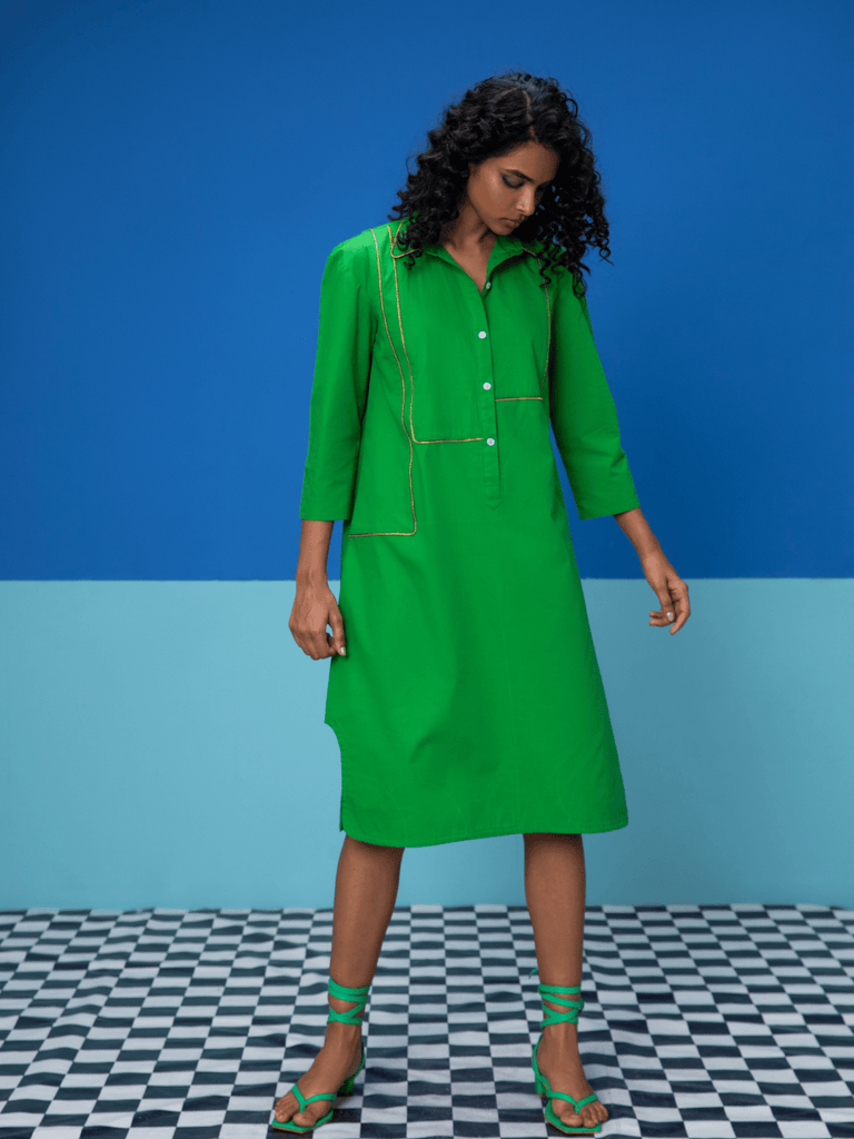 Eunoia- Green Dress Dress stylefables