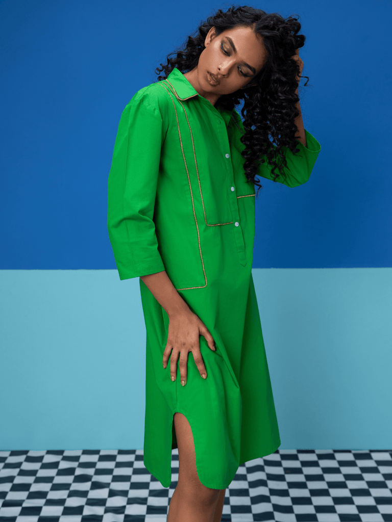 Eunoia- Green Dress Dress stylefables