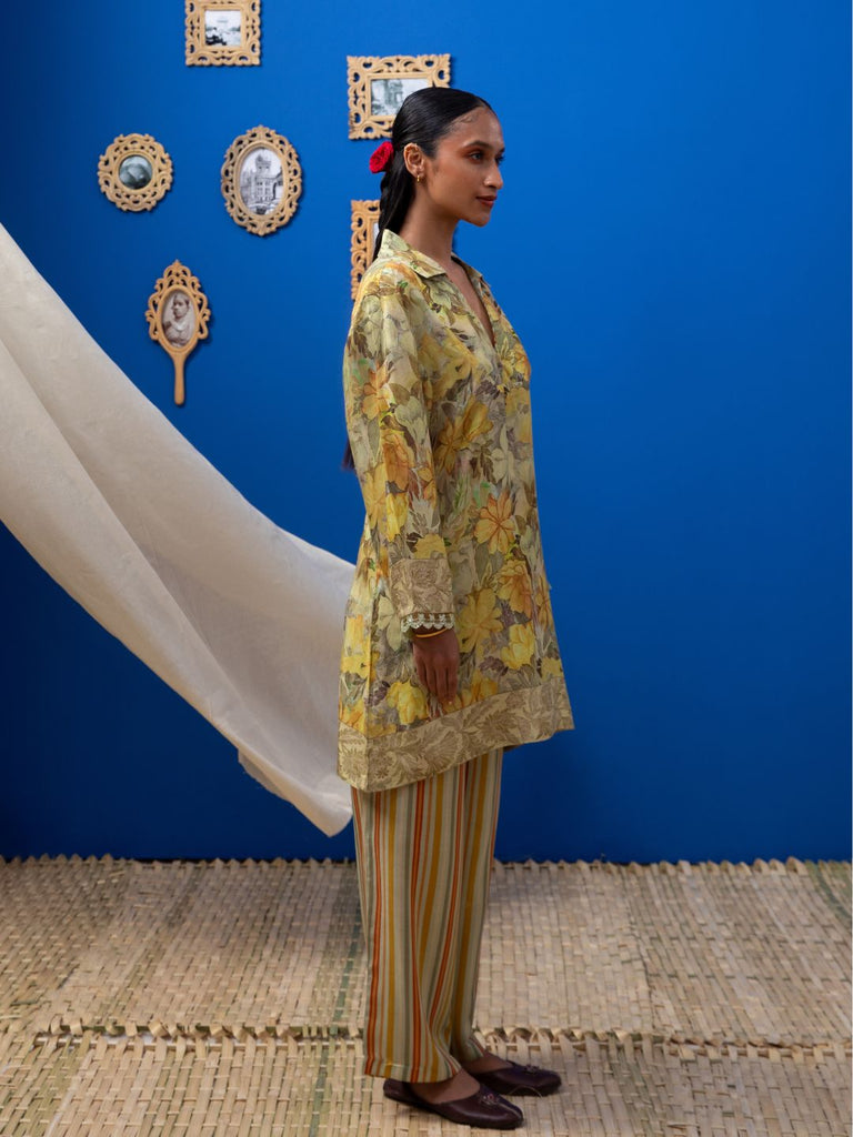 Silvia - Yellow Kurta Set Kurta Set stylefables