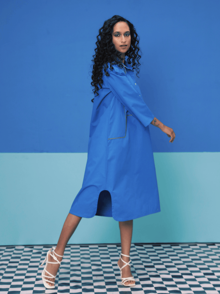 Eunoia- Blue Dress Dress stylefables