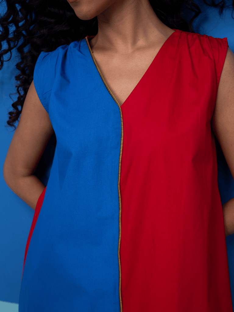 Thistle- Blue Dress Pop Edit stylefables