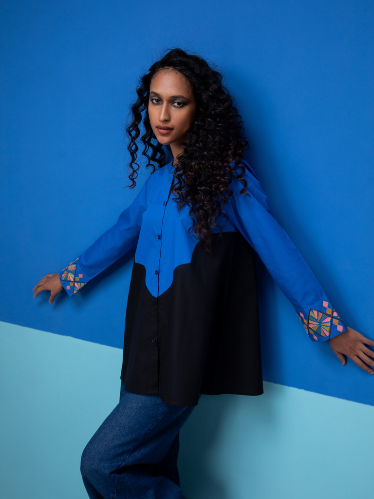 Sway- Blue Shirt Whimsical You stylefables
