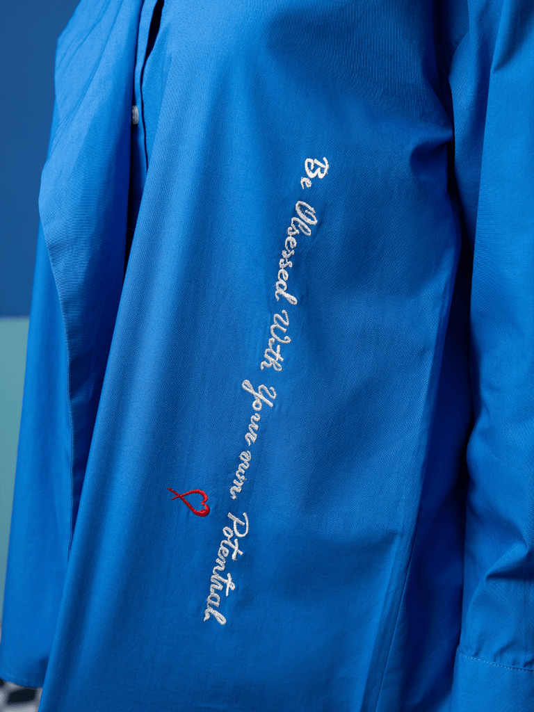 Vivid - Blue Shirt Whimsical You stylefables