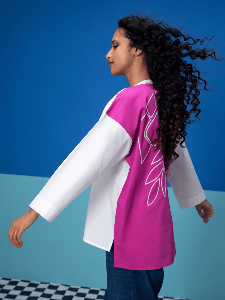 Frolic- Back Pink Shirt Shirts stylefables