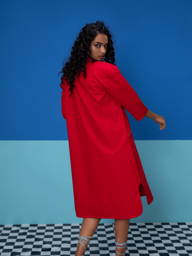 Eunoia- Red Dress Pop Edit stylefables