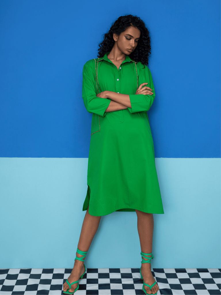 Eunoia- Green Dress Dress stylefables