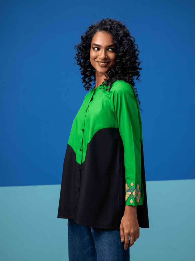 Sway- Green Shirt Shirts stylefables