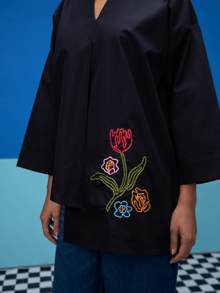 Whimsy- Black Shirt Shirts stylefables