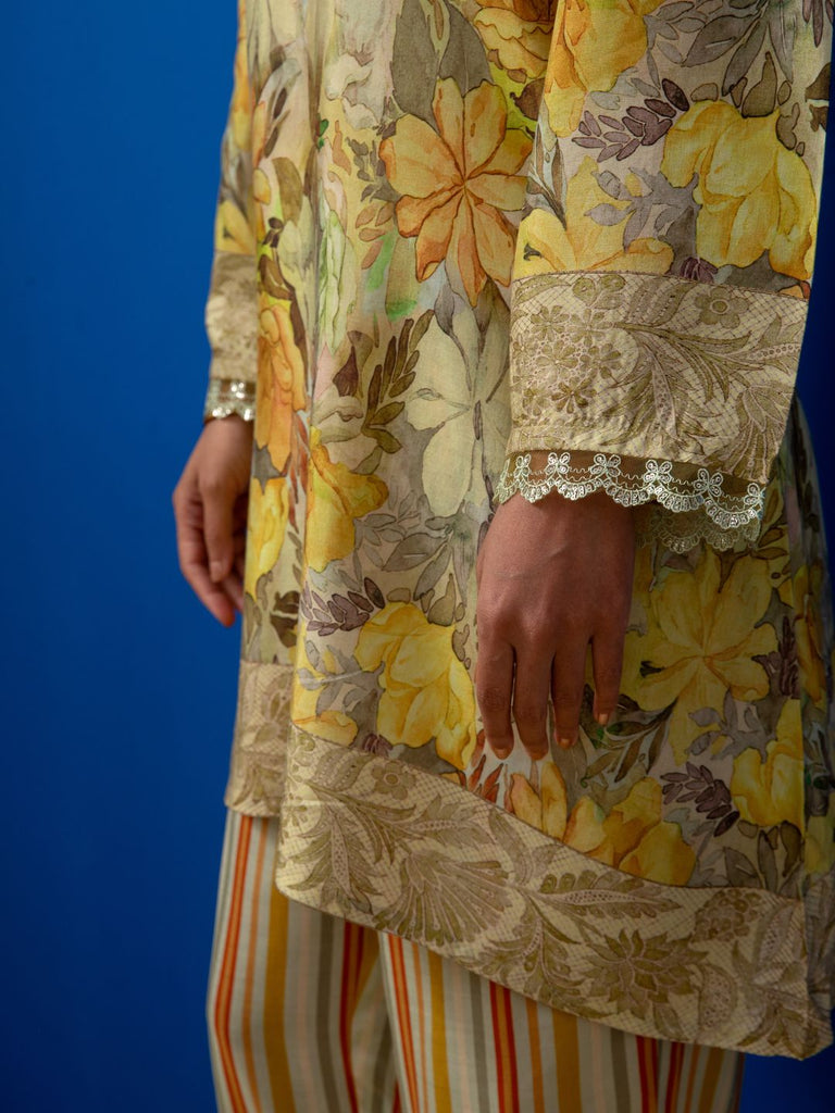 Silvia - Yellow Kurta Set Kurta Set stylefables