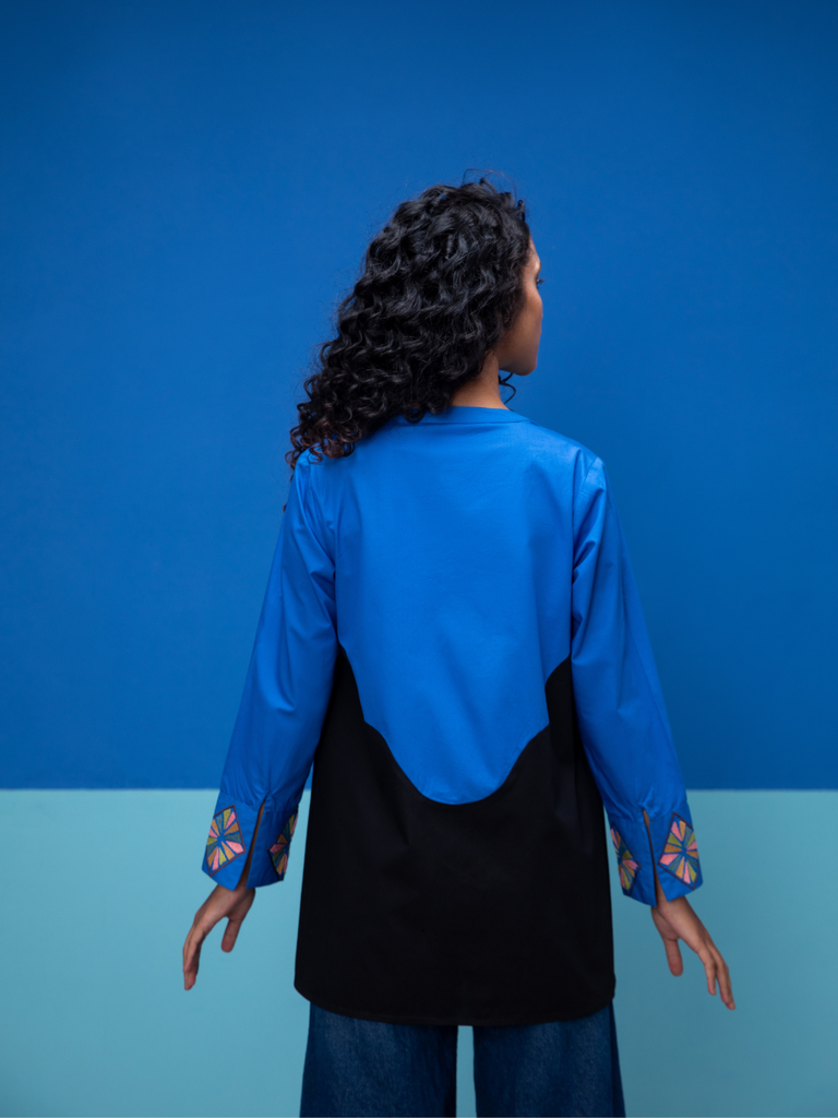 Sway- Blue Shirt Whimsical You stylefables