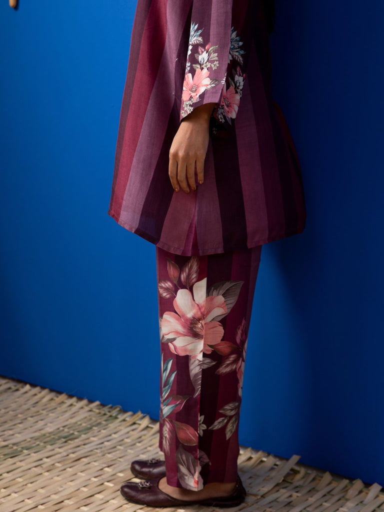 Madeliene - Maroon Kurta Set Kurta Set stylefables