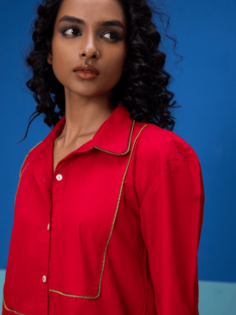 Eunoia- Red Dress Pop Edit stylefables