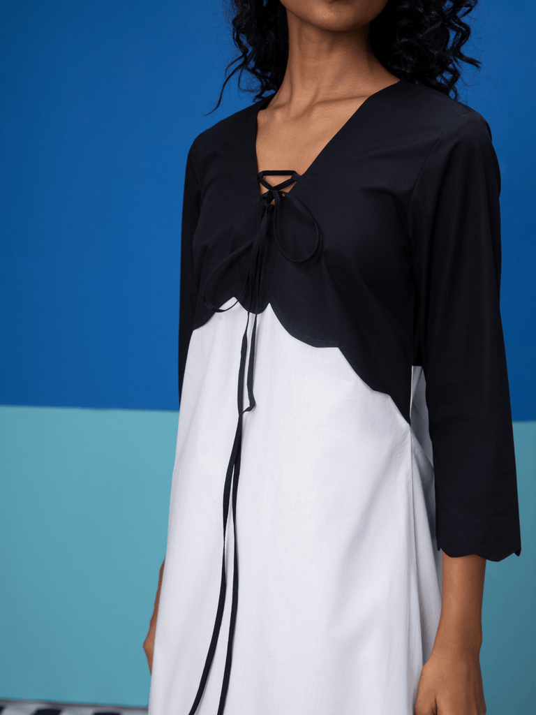 Fawn- Black Dress Dress stylefables