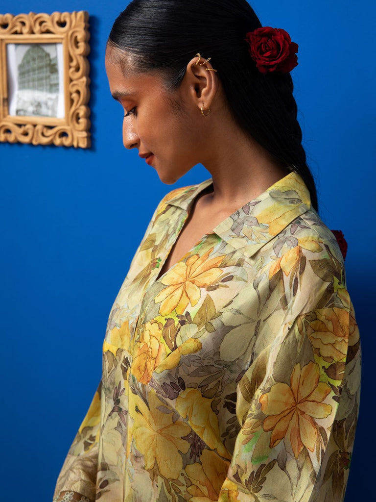 Silvia - Yellow Kurta Set Kurta Set stylefables