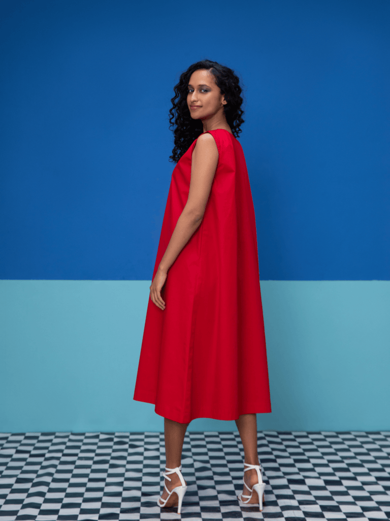 Thistle- Blue Dress Pop Edit stylefables