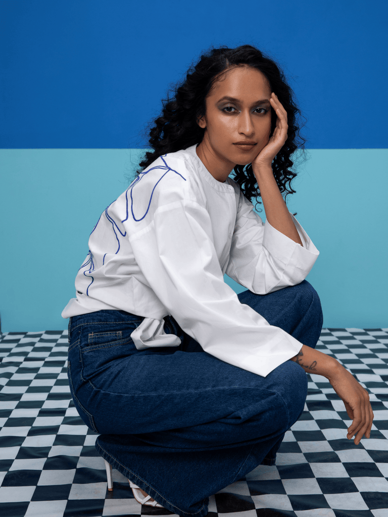 Frolic- Back White Shirt Shirts stylefables