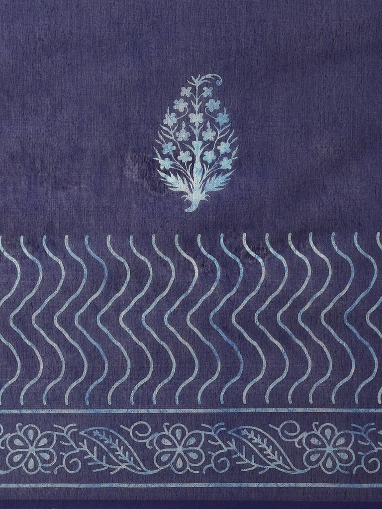 INDIGO LOVE Cotton Saree stylefables   