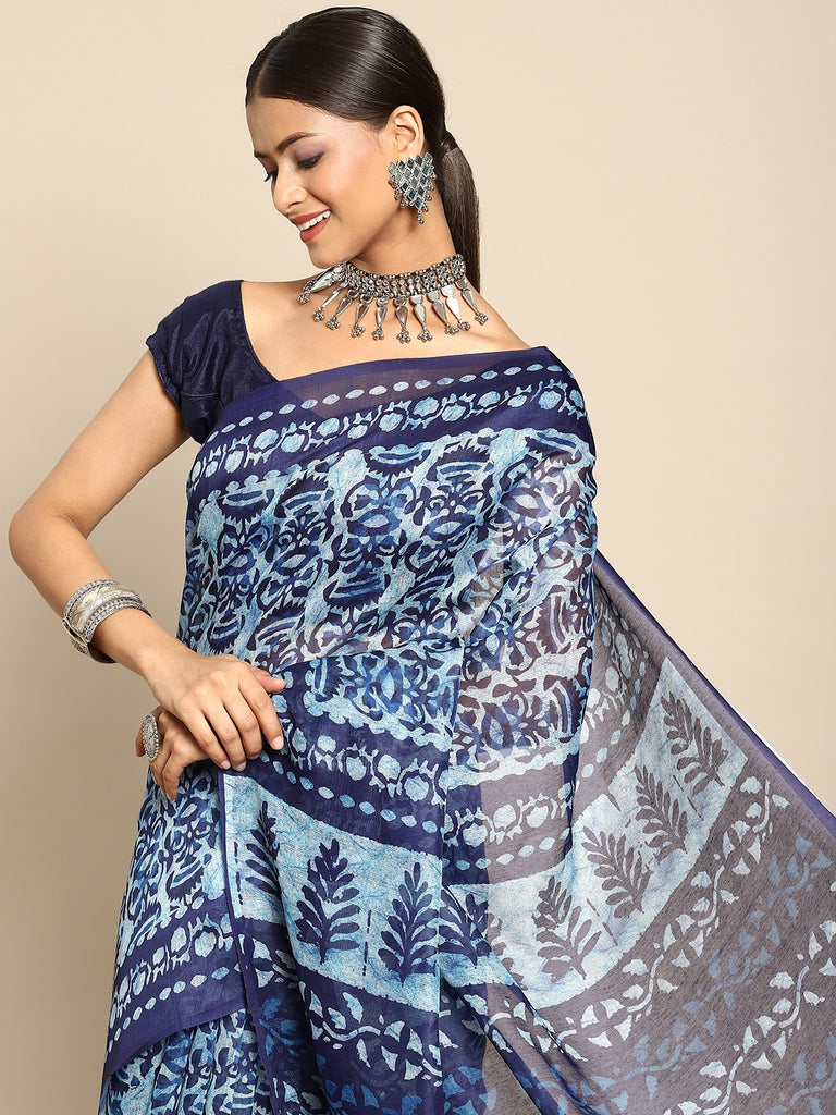 INDIGO STORIES Cotton Saree stylefables   