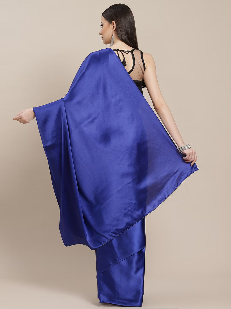 ELECTRIFY Satin Saree stylefables   