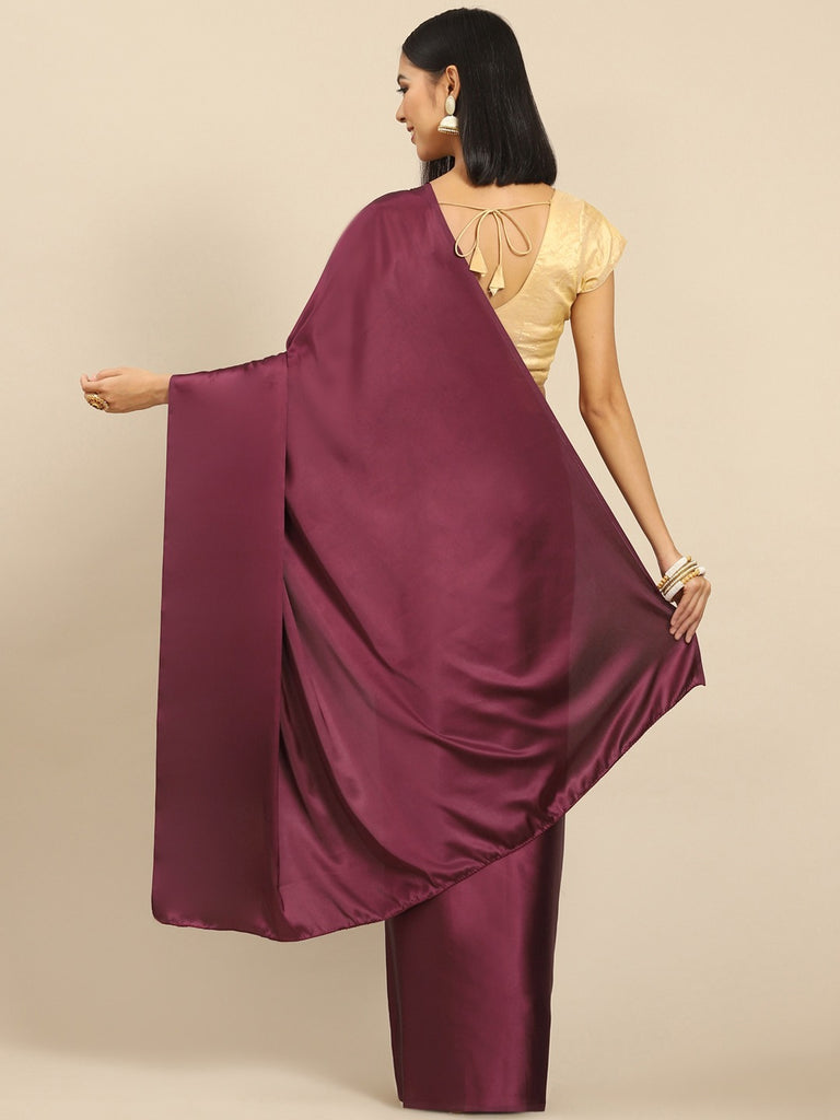 EMPRESS Satin Saree stylefables   